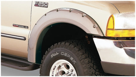 Bushwacker 99-07 Ford F-250 Super Duty Styleside Pocket Style Flares 4pc 81.0/96.0in Bed - Black 20914-02