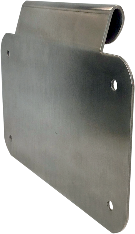 ALLOY ART License Plate Mount - Burnished Aluminum LD-2