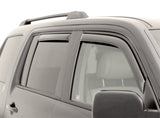 AVS 09-15 Honda Pilot Ventvisor In-Channel Front & Rear Window Deflectors 4pc - Smoke 194084