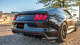 Corsa 15-16 Ford Mustang GT 5.0 3in Cat Back Exhaust Black Quad Tips (Xtreme) 14335BLK