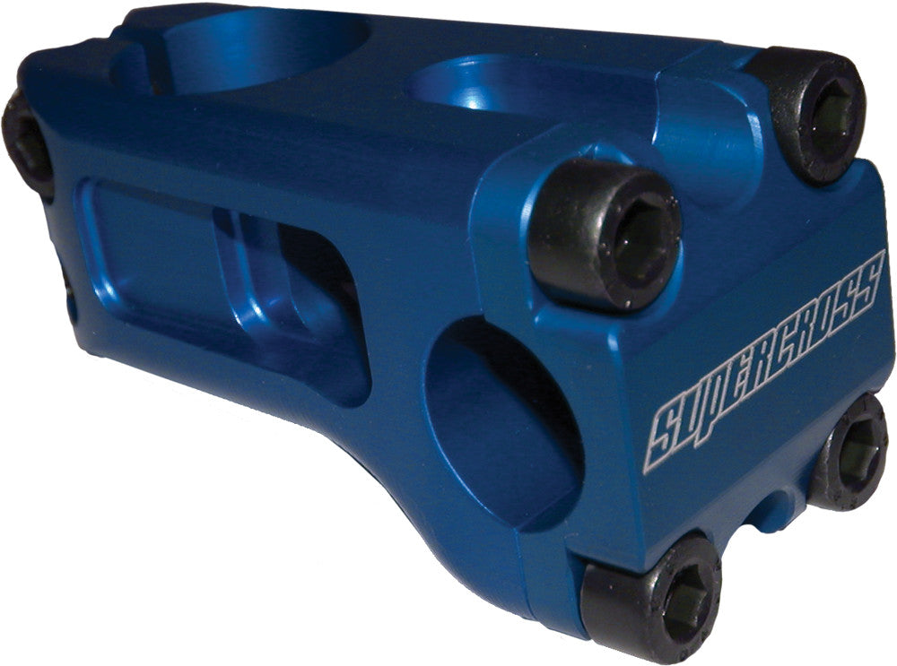 SUPERCROSS Racerhead Fl Stem Blue 1-1/8"X53mm RH-53-BLU