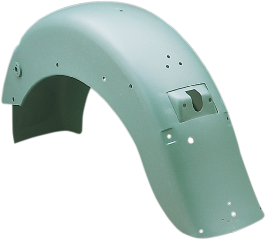 DRAG SPECIALTIES Smooth Rear Fender - with Taillight/Turn Signal Mount - Steel 72522B