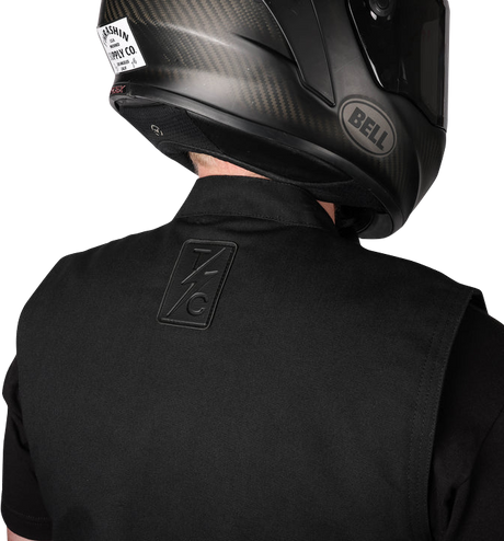 THRASHIN SUPPLY CO. Nightrider v2 Riding Vest - Black - 2XL TMJ-12-12