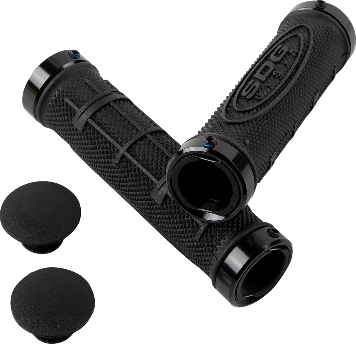 SDG Grips - Locking - ATV - Black 99116