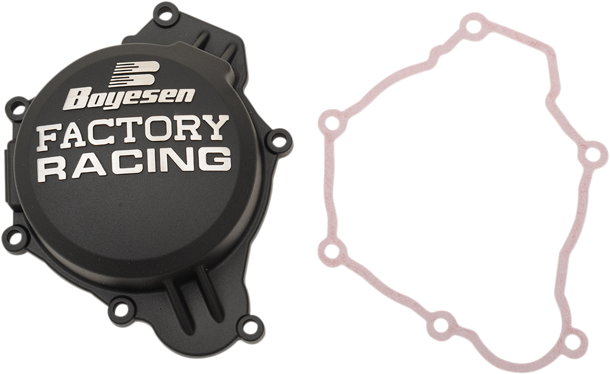 BOYESEN Ignition Cover - Black SC-41CB