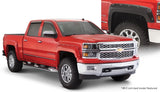 Bushwacker 15-18 Chevy Silverado 2500 HD Fleetside Pocket Style Flares 4pc 78.8/97.8in Bed - Black 40957-02