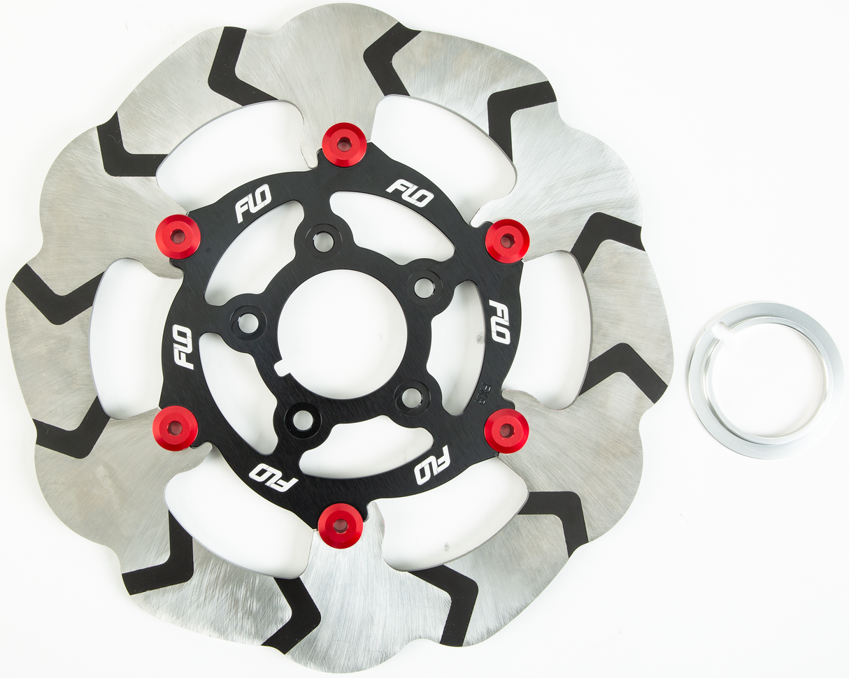 FLO MOTORSPORTS Floating Rotor 11.5 Front Red HD-800R