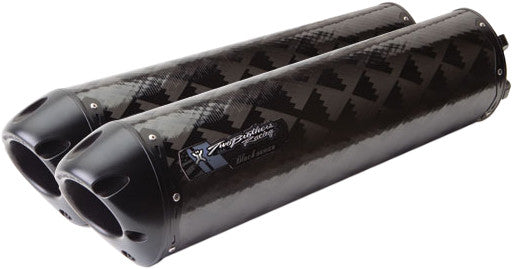 TBR M-2 Sv1000/S '03-07 F/O Cf Dual Black 005-1020407M-B