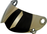 BILTWELL Lane Splitter Gen 2 Shield - Gold Mirror 1112-222