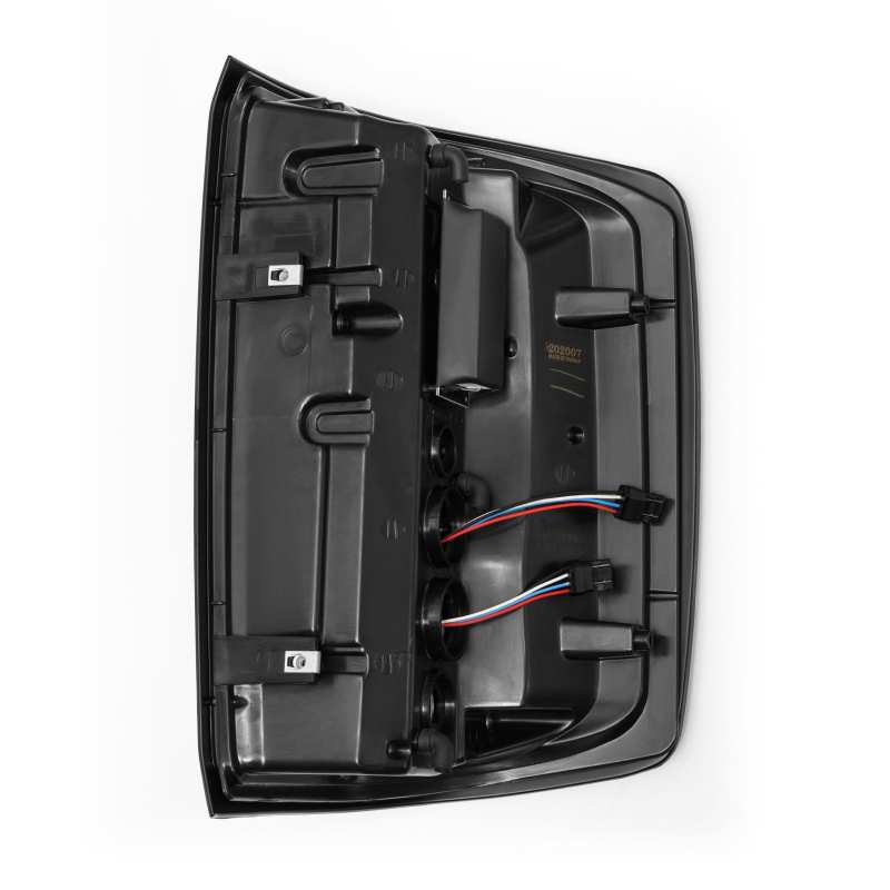 AlphaRex 14-18 Chevrolet Silverado 1500 PRO-Series LED Tail Lights Jet Black 620010