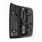 AlphaRex 14-18 Chevrolet Silverado 1500 PRO-Series LED Tail Lights Jet Black 620010