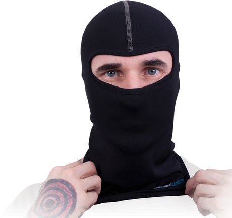 SCHAMPA & DIRT SKINS Coolskin Chill Breaker Balaclava - Deluxe - Gray BLCLV015D-02