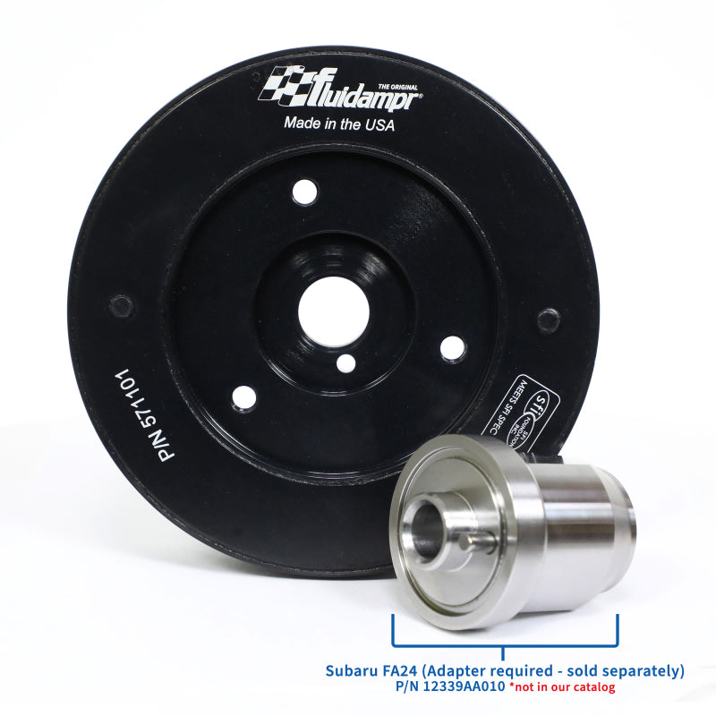 Fluidampr Subaru BRZ/Scion FR-S/Toyota 86 FA20/4U-GSE 2014+ Steel Internally Balanced Damper 571101