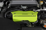 Perrin 2022+ Subaru WRX Pulley Cover - Neon Yellow PSP-ENG-153NY