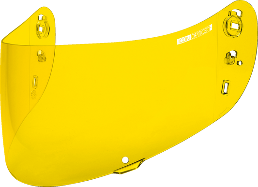 ICON Optics™ Airframe Pro/Airform/Airmada™ Shield - 22.06 - Yellow 0130-1156