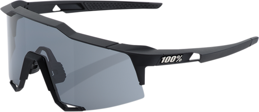 100% Speedcraft Sunglasses - Black - Smoke 60007-00001