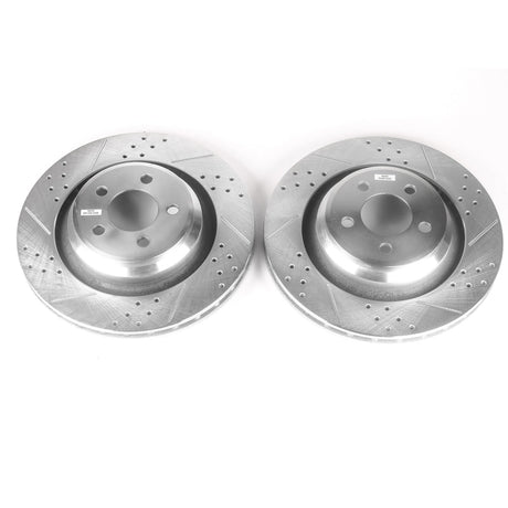 Power Stop 05-10 Chrysler 300 Rear Evolution Drilled & Slotted Rotors - Pair AR8775XPR