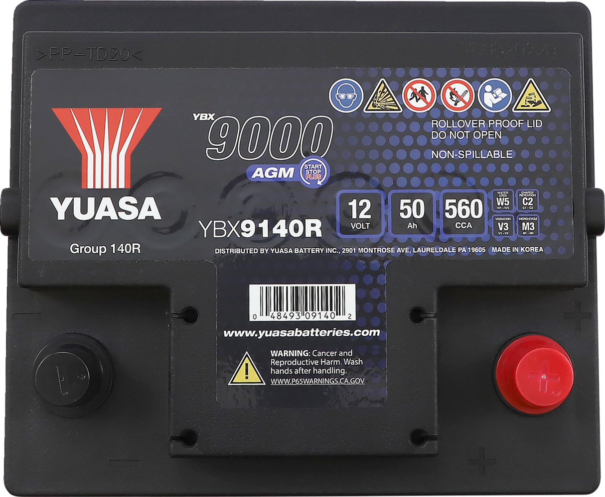 YUASA Battery - L1 AGM Mule YBXM79L1560MUL