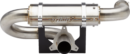 TRINITY RACING Center Exit Slip-On Muffler - Without Tip Maverick  TR-4184S