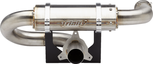 TRINITY RACING Center Exit Slip-On Muffler - Without Tip Maverick  TR-4184S