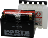 Parts Unlimited Agm Battery - Ytx12a-Bs Ctx12a-Bs