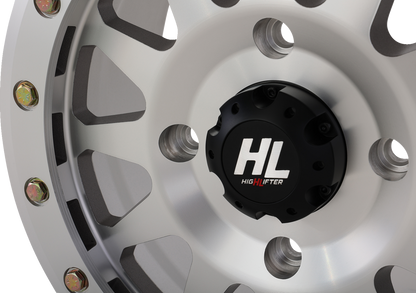 HIGH LIFTER Wheel - HLA1 Beadlock - Front/Rear - Machined - 15x7 - 4/137 - 5+2 (+40 mm) 15HLA1-1737