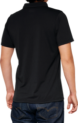 100% Corpo Polo Shirt - Black/Gray - Small 35019-057-10