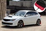 Rally Armor 08-11 Subaru STI (Hatch Only) / 11-14 WRX (Hatch Only) Red UR Mud Flap w/ White Logo MF15-UR-RD/WH