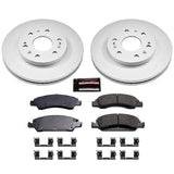 Power Stop 08-19 Cadillac Escalade Front Z17 Evolution Geomet Coated Brake Kit CRK2069