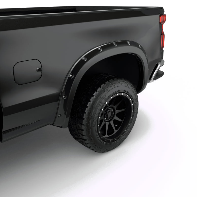 EGR 2023+ Chevrolet Silverado 1500 Bolt-On Look Fender Flares - Black (Set of4) 791654-GBA