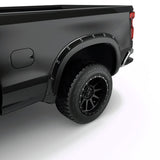 EGR 2023+ Chevrolet Silverado 1500 Bolt-On Look Fender Flares - Black (Set of4) 791654-GBA