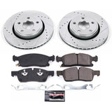Power Stop 17-19 Jeep Grand Cherokee Front Z23 Evolution Sport Brake Kit K7412
