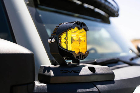 DV8 21-22 Ford Bronco A-Pillar Pod Light Mounts LBBR-02