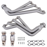 BBK 2010-15 Camaro Ls3/L99 1-7/8 Full-LenGTh Headers W/ High Flow Cats (Titanium Ceramic) 4054