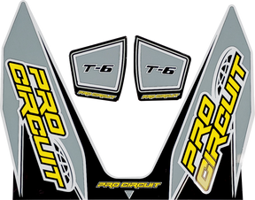 PRO CIRCUIT T-6 Decal - Gray DC22T6-GRAY