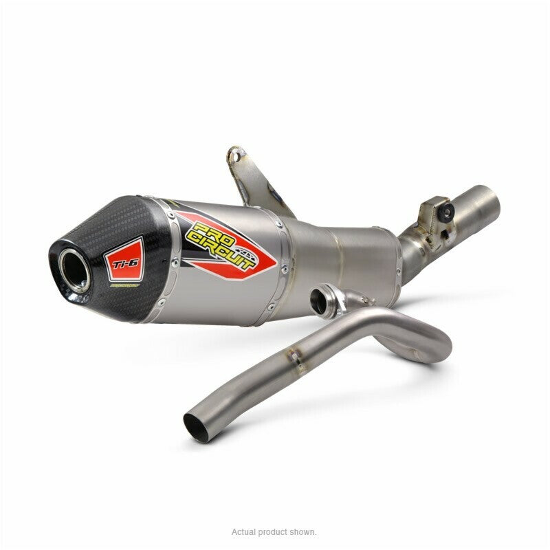 PRO CIRCUIT Ti-6 Ti System W/Carbon Caps Hon 0312225F