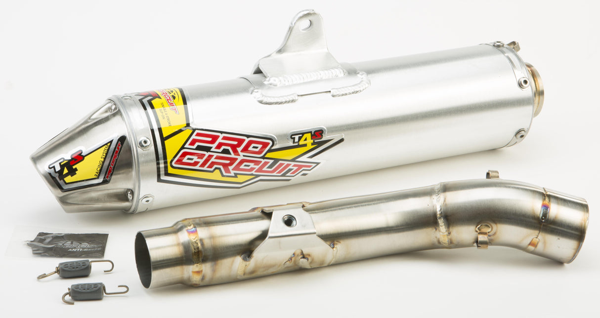 PRO CIRCUIT P/C T-4 Slip-On Exhaust 4H05450