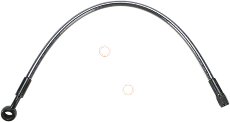 MAGNUM Brake Line - 10mm-35 - 15" - Black Pearl 47115