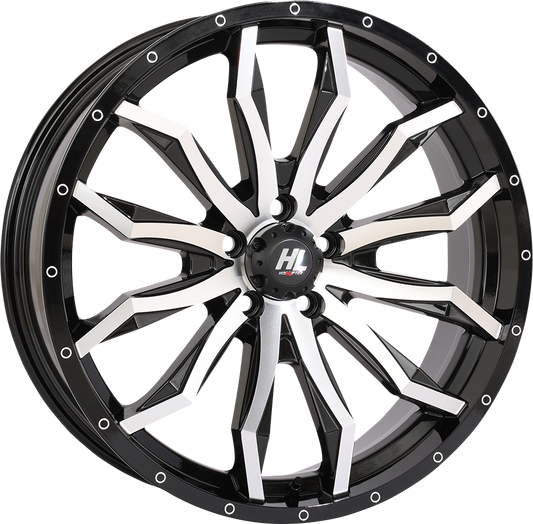 HIGH LIFTER Wheel - HL21 - Front/Rear - Gloss Black w/Machined - 20x7 - 4/156 - 4+3 (+10 mm) 20HL21-1156