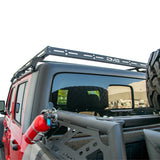 DV8 Offroad 07-18 Jeep Wrangler JK 4 DR / JL 2 DR & JT / 18+ Gladiator Roof Rack RRJL-02