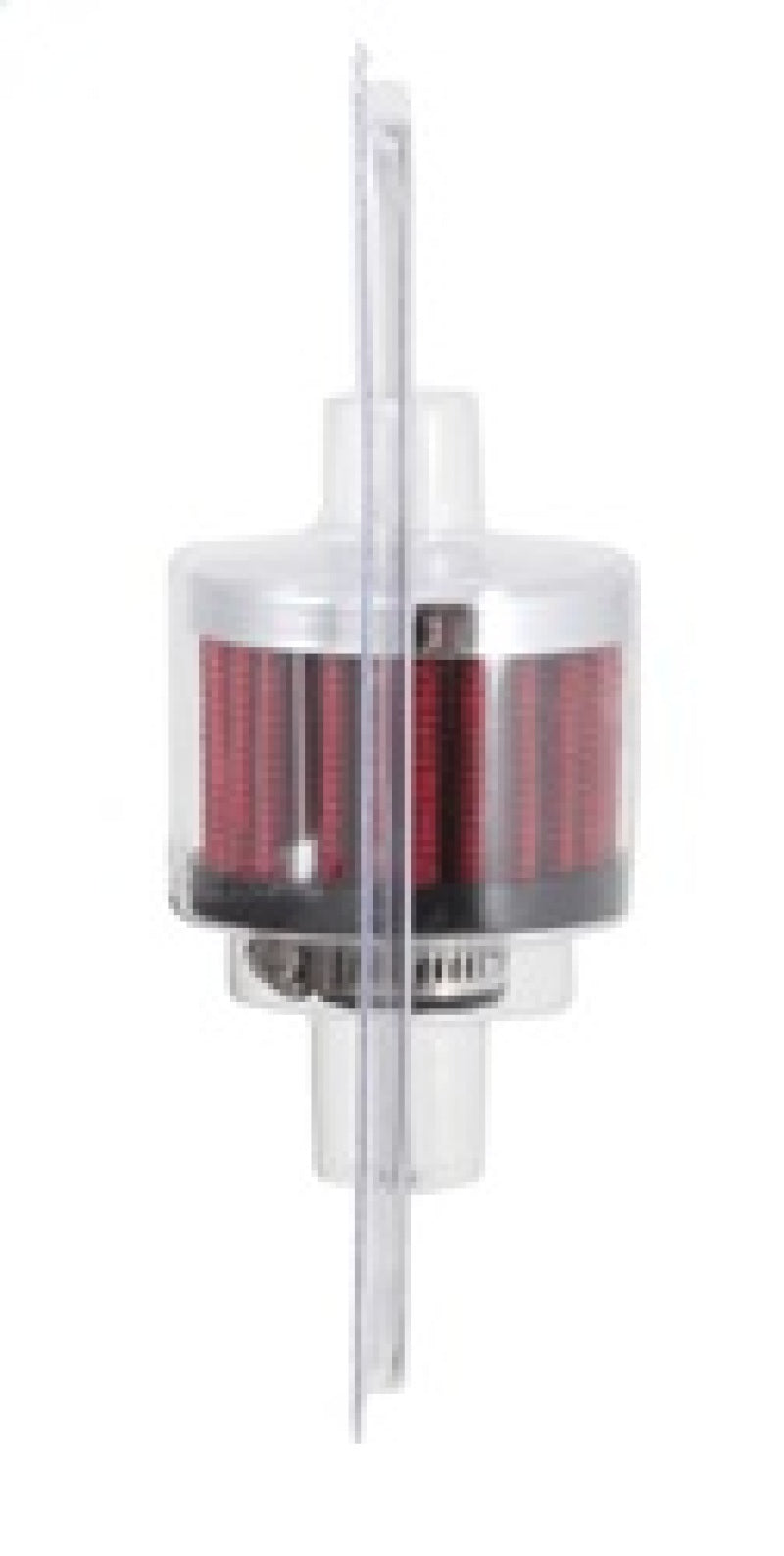 K&N Clamp On Rubber Base Crankcase Vent Filter 0.5in Flange ID 2in OD 1.5in Height 62-1330