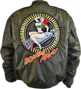 LETHAL THREAT Bombs Away Jacket - Green - Large JT84030L