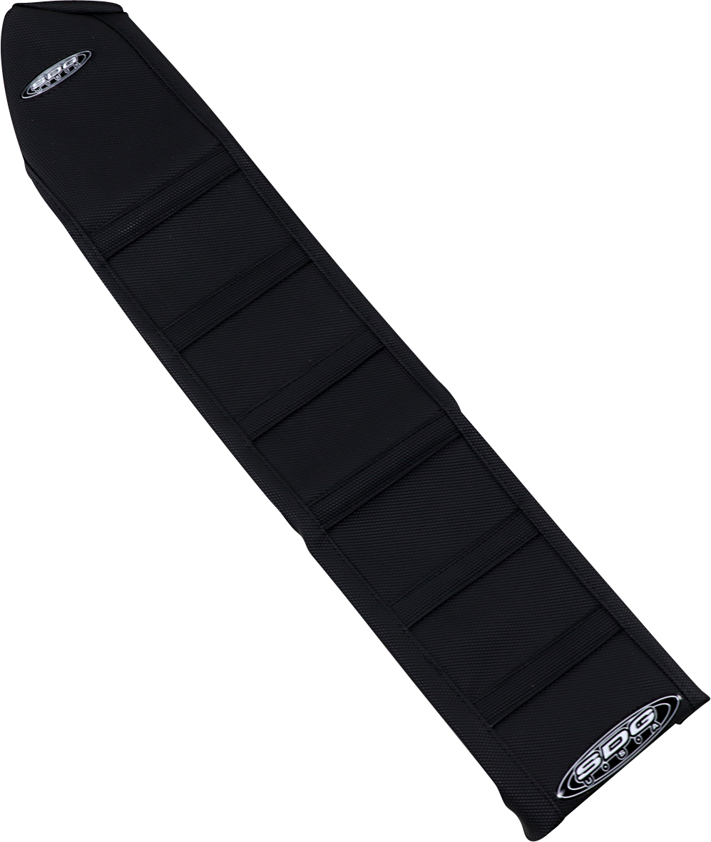 SDG 6-Ribbed Seat Cover - Black Ribs/Black Top/Black Sides 95939