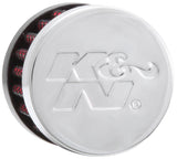 K&N Rubber Base Crankcase Vent Filter - 0.55in Flange ID 1.375in OD 1.125in Height 62-2480