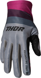 THOR Assist Gloves - React Gray/Purple - XL 3360-0066