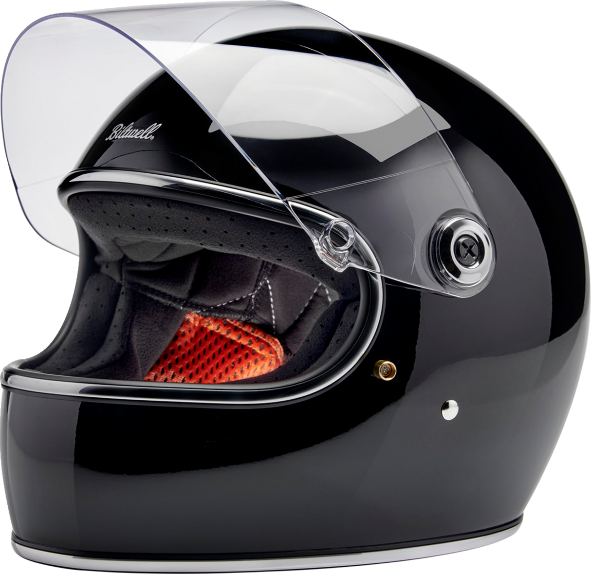 BILTWELL Gringo S Helmet - Gloss Black - Large 1003-101-504