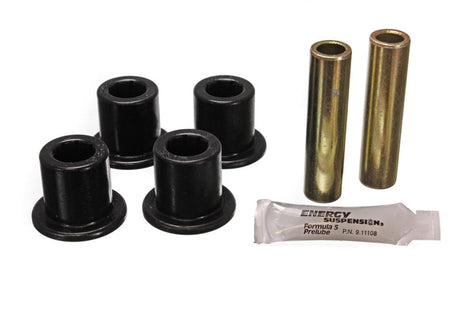 Energy Suspension Jeep Frame Shackle Bushing Set - Black 2.2120G
