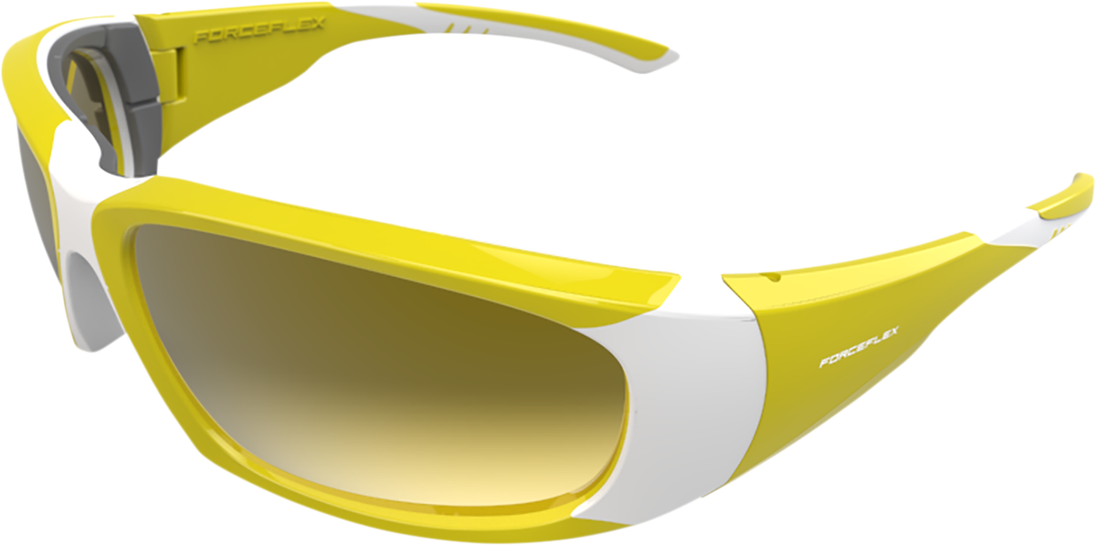 FORCEFLEX Floating Sunglasses - Yellow/White FFS-09084-060