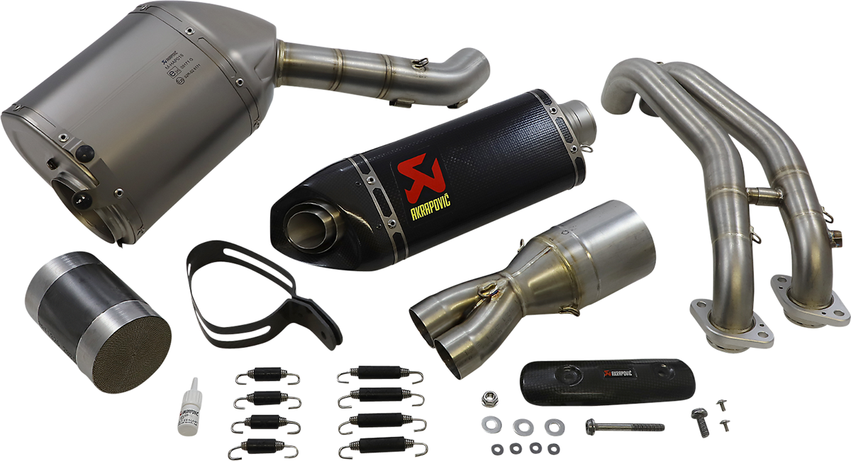 Sistema de escape completo AKRAPOVIC Racing Line Tuono 660/RS 660 2021-2022 S-A6R4-HAPC 1810-2881 