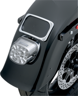 DRAG SPECIALTIES Soporte para placa de matrícula - 3 orificios - Cromo 78070114 